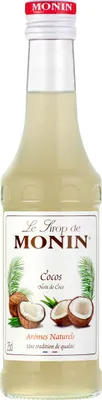 Obrázek produktu pro Monin kokosový sirup s exotickou chutí čerstvého kokosu 250 ml