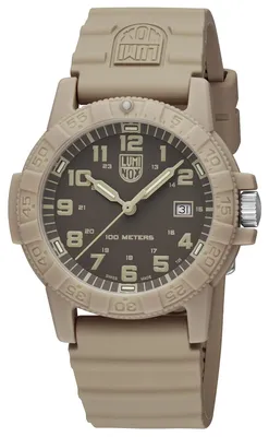 Produktbild von Luminox XS.0326 Outdoor-Herrenuhr Quarz Leatherback Sea Turtle Sandfarben