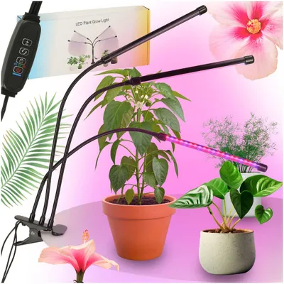 Productafbeelding van Led-plantengroeilamppaneel 3 lampen