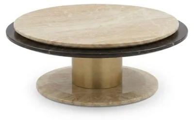 Productafbeelding van Een elegante salontafel voor een harmonieuze en moderne woonomgeving, AI-gegenereerde afbeelding