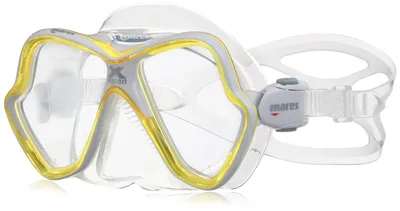 Produktbild von Mares Tauchmaske Mask X-Vision, Yellow/White, One Size, 411053