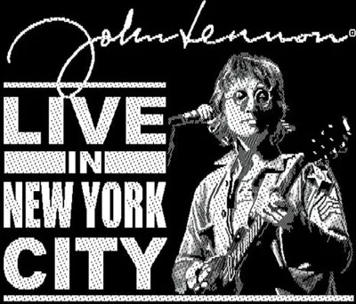 Produktbild von John Lennon Live in New York City Aufbügler