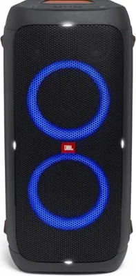 Produktbild von JBL Partybox 310 Partylautsprecher - 240W Bluetooth Karaoke-Funktion eingebauter Akku Lichteffekte IPX4-Spritzwasserschutz