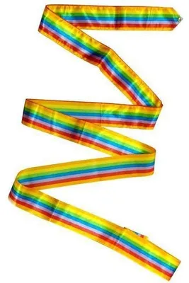 Obrázek produktu pro Gymnastická stuha 6 metrů duhová