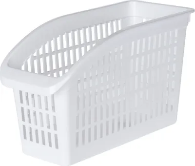 Obrázek produktu pro košík-organizér 13x29x17cm, bílý, plast