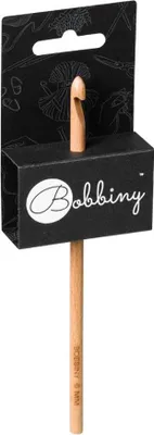Produktbild von Bobbiny Häkelnadel Buchenholz Länge 17 cm Stärke 4-16 mm Durchmesser 8.0 mm