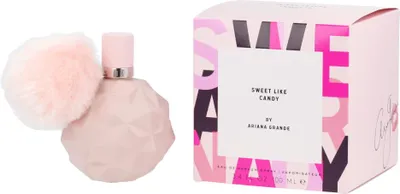 Obrázek produktu pro Ariana Grande Sweet Like Candy 100ml, Ženy, 100 ml, Bergamot, Ostružina, Hruška, Frangipane, Zimolez, Jasmín arabský, Dřevité pižmo, Cassis, Vanilka, 1 kusů