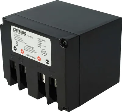 Produktbild von EXTENSILO Akku kompatibel mit Stiga Autoclip 145, 327, 325, 127, 125, 525, 140 4WD, 140, 520, 328 S, 523, 522 Rasenmäher (10500mAh 25,2V Li-Ion)