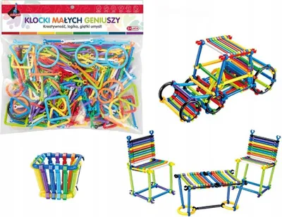 Obrázek produktu pro Tyčinky pro malé génie - 436 prvků