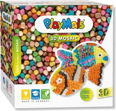 Produktbild von PlayMais 160870, Bastelset für Kinder, 3 Jahr(e), Mais, Mehrfarbig