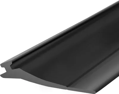 Produktbild von STEIGNER Garagentor Dichtung  Bodenabdichtung aus PVC, 4 m, 52 mm x 2 mm, SBD03