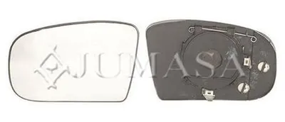 Produktbild von JUMASA Spiegelglas Außenspiegel Links passend für MERCEDES-BENZ S-Klasse Limousine (W220) Beheizbar Asphärisch 55152052