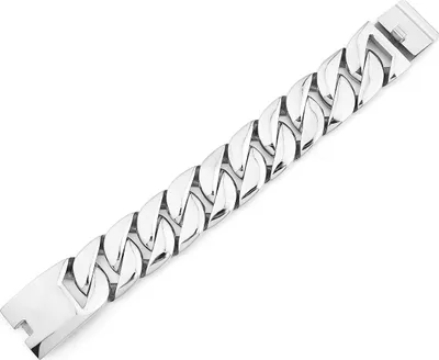 Produktbild von Panzer-Edelstahlarmband aus 316L