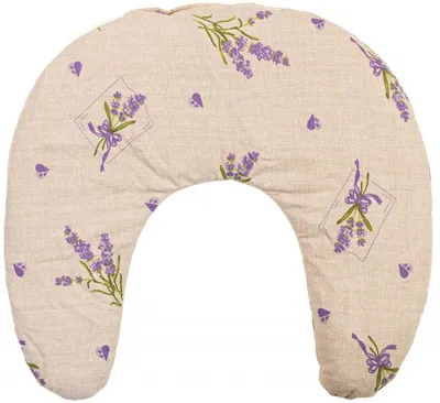 Produktbild von GIRAFFENLAND Traubenkern Nackenhörnchen Landhausstil Romantik 30x33 - Traubenkernkissen - Nackenkissen - Wärmekissen für Nacken