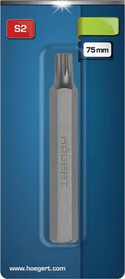 Produktbild von Hogert Technik Schrauberbit HT1S886 75mm Blisterpack 57g
