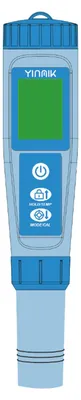 pH/EC/TDS/Temperatur 4-in-1 Messgerät für Hydrokultur, Pool