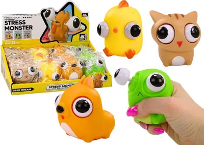 Produktbild von Anti-Stress-Spielzeug Happy Monster Squish Sensory Mix