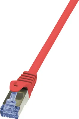 Immagine prodotto di LogiLink Professional CQ3074S Cavo patch LogiLink, Cat. 6A, S/FTP, 5,0 m, rosso