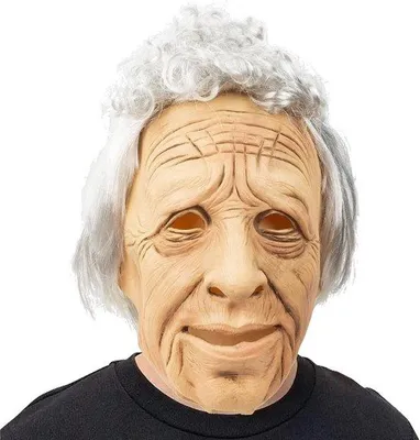 Produktbild von Realistisches altes Mann Masker für Halloween Party