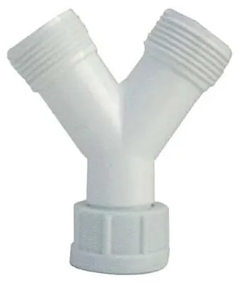 Produktbild von T-Stück für Abwasserschlauch Waschmaschine, 3/4" x 3/4" x 3/4"