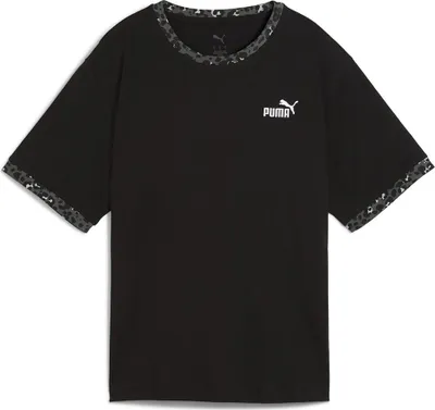 Produktbild von Puma Ess Graphic Animal Relaxed Fit Kurzarm-t-shirt Schwarz 2XS Frau Schwarz 2XS