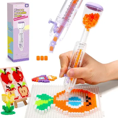 Productafbeelding van 5mm Fuse Bead Pen, Purple Fuse Beads Dispenser for Holiday Home DIY Decor