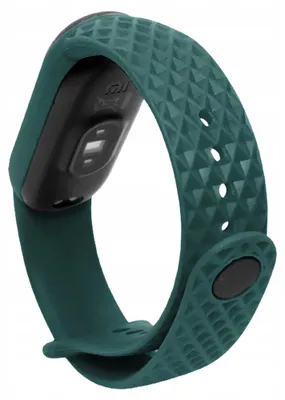 Zdjęcie produktu dla Opaska ChronSmarta do smartband'a Xiaomi Mi Band 5 / 6 / 7 (Zielony)