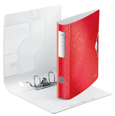 Produktbild von Ordner Active Wow 180 Grad 6cm rot Packung mit 5 Stück