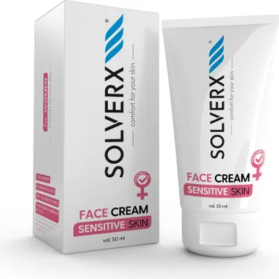 Produktbild von SOLVERX Sensitive Haut Gesichtscreme für empfindliche Haut 50ml