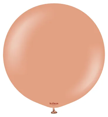 Produktbild von Clay Pink Latexballons, rosa 45 cm, 25 Stk.