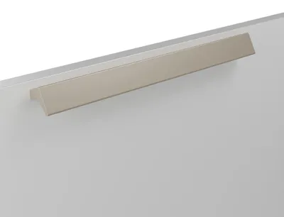 Immagine prodotto di Maniglia per mobili in zamak, distanza tra i fori di 256 mm, finitura nichelata