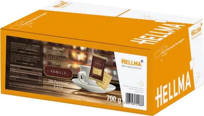 Zdjęcie produktu dla Waniliowe herbatniki HELLMA to ukoronowanie każdego gorącego napoju