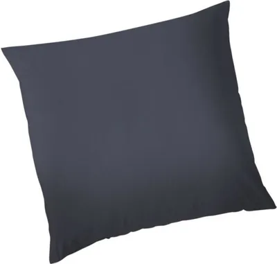 Produktbild von Vario Kissenbezug Jersey schwarz, 80 x 80 cm