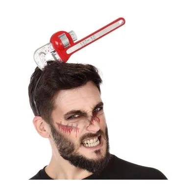 Produktbild von Stirnband Werkzeug Rot Halloween Terror