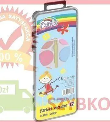 Produktbild von Wasserfarben 12 Farben FIORELLO