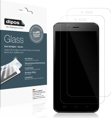 Produktbild von Schutzfolie für Bmobile AX1078 Folie Anti-Shock 9H Displayschutz Displayfolie