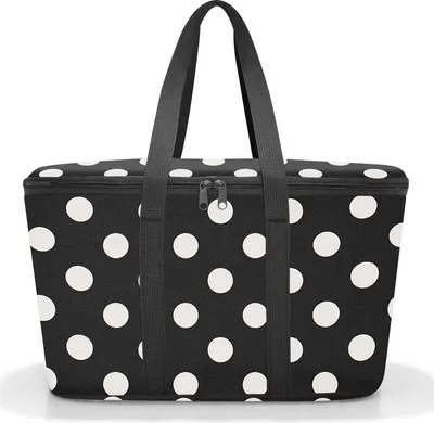 Immagine prodotto di reisenthel borsa termica Cooler Bag Dots White nero