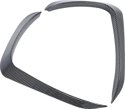 Obrázek produktu pro Pár bočních spoilerů pro přední nárazník, sportovní design, vylepšená aerodynamika, vysoká stabilita pro model X5 F15 M Sport, barva: karbon