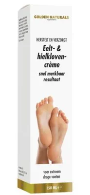 Productafbeelding van Golden Naturals Eelt & hielklovencreme (150 ml)