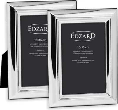 Produktbild von EDZARD Fotorahmen Florenz 10x15 cm 2er Set