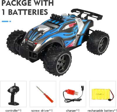 Produktbild von Fernbedienung Car X Power S-008 Blaues Einzelbatteriepaket_1:16