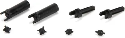 Produktbild von Electrix Center Driveshaft Assembly: 1:24 4WD Temper
