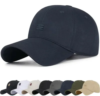 Imagen del producto de Gorra de béisbol ajustable, de algodón, uni, talla 58, transpirable, ideal para uso diario