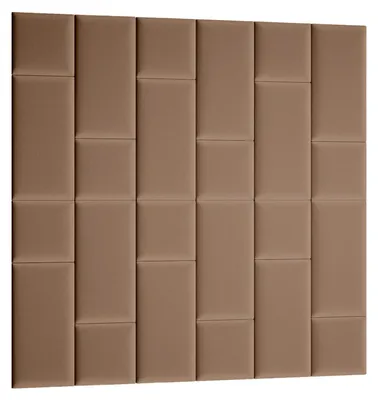 Image de Ensemble de panneaux muraux 180x180 VALERIO - marron clair