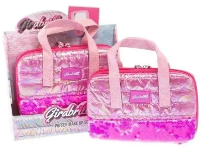 Immagine prodotto di Borsa per il trucco con accessori, rosa scuro