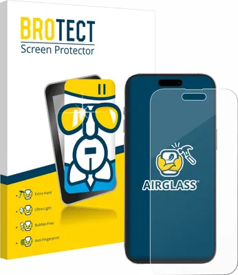 Produktbild von BROTECT Schutzglas für Apple iPhone 14 Pro Max Schutzfolie Panzer Folie Glas Display Schutz klar