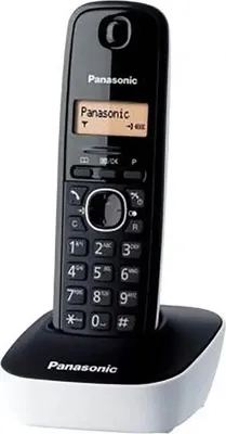 Produktbild von Panasonic KX-TG1611 Schnurlostelefon, Rufnummernanzeige, 15h Sprechzeit, DECT