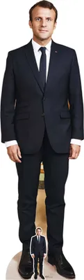 Produktbild von Macron, Emmanuel Pappaufsteller Pappaufsteller