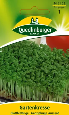 Produktbild von Gartenkresse Glattblättrige