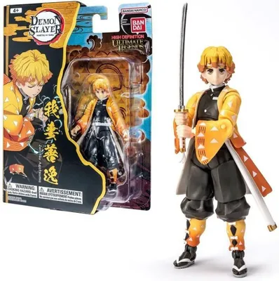 Produktbild von Figur mit Gelenken Bandai Demon Slayer Zenitsu Agatsuma